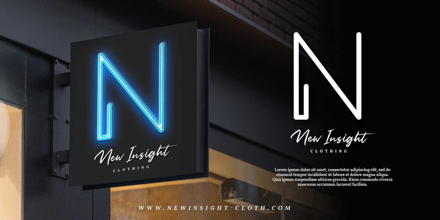Example font Neon Planet #8